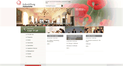 Desktop Screenshot of hohenloher-kultursommer.de